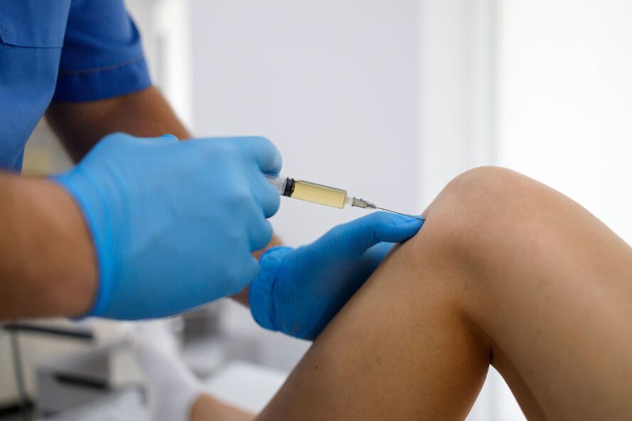 Injections pour traiter l'arthrose